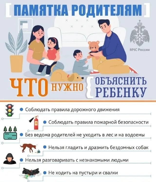 Памятка родителям